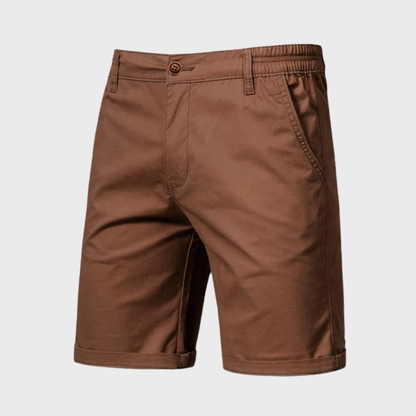 Heren Chino Short Elastische Broek Casual Korte Broek