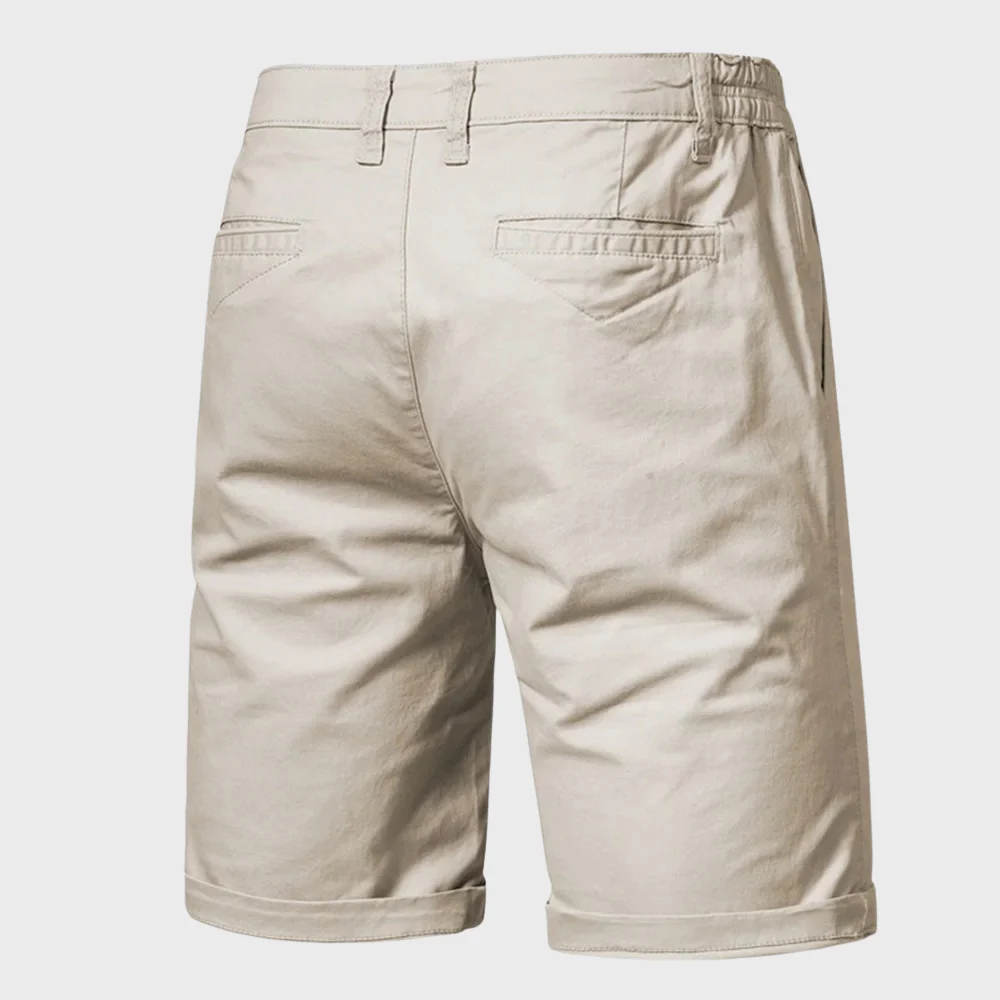 Heren Chino Short Elastische Broek Casual Korte Broek
