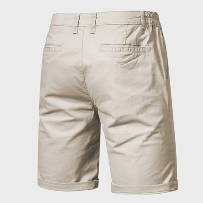Heren Chino Short Elastische Broek Casual Korte Broek