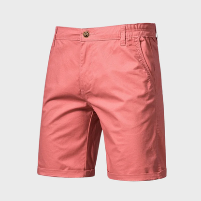 Heren Chino Short Elastische Broek Casual Korte Broek