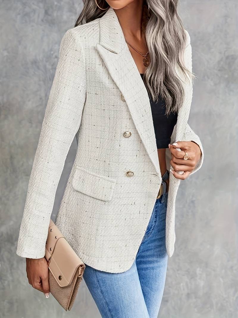 Abigail – blazer met lange mouwen en reverskraag 0
