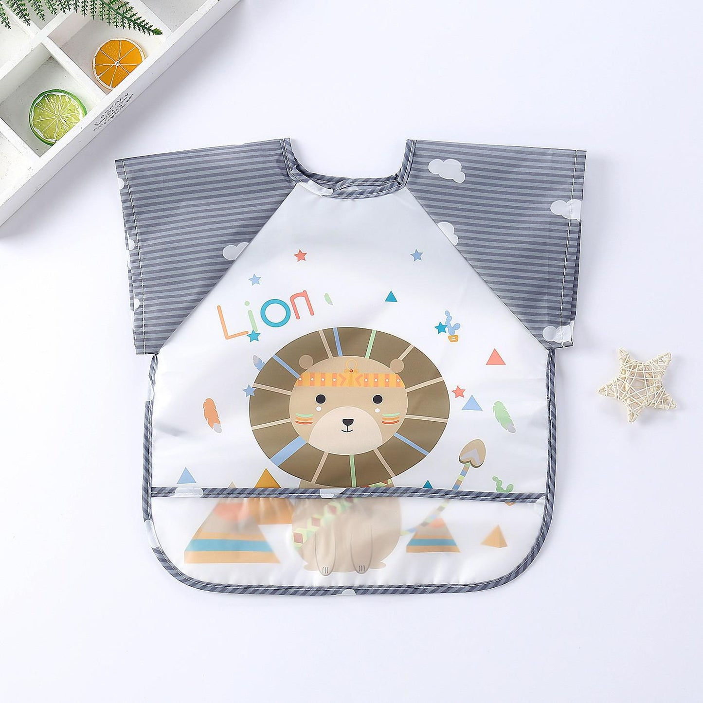 Waterdichte Baby Slab met Lange Mouwen