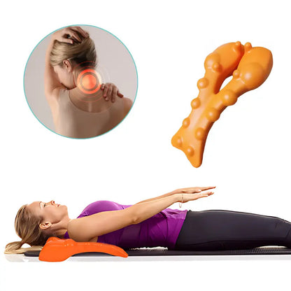 Nek en Schouder Massage Roller TrapiRelief Acupressuur Tool - Mode Vibes