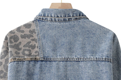 Leren Jack Casual Stijlvolle Spijkerjas voor Dames
