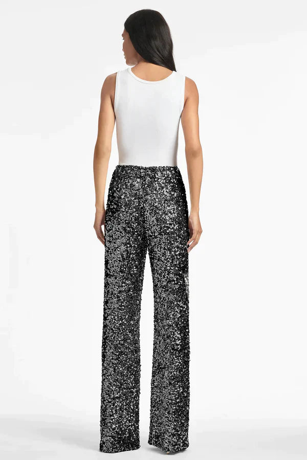 Glitter Broek Glimmend Feestkleding voor Vrouw