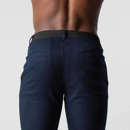 Slimme Chino Broek voor Mannen Sebastiaan Zwart