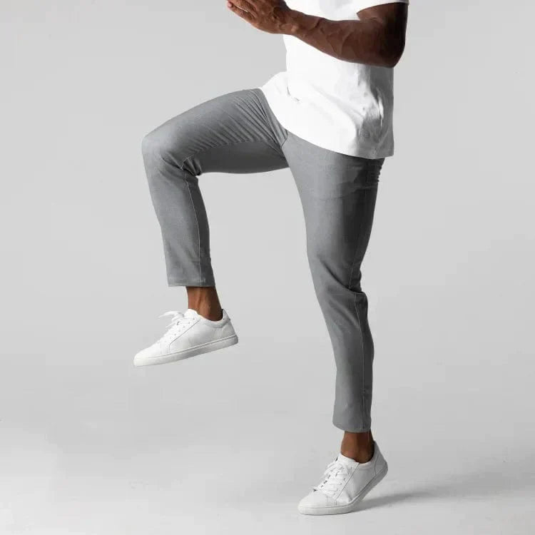 Slimme Chino Broek voor Mannen Sebastiaan Zwart
