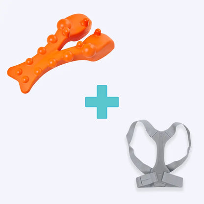 Nek en Schouder Massage Roller TrapiRelief Acupressuur Tool