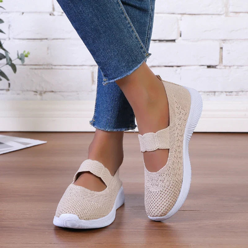ComfortKnit Zomer Slip-On Sneakers