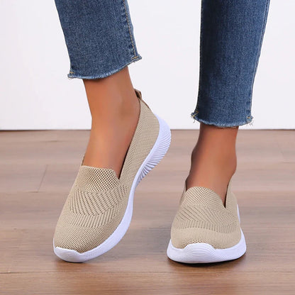ComfortKnit Zomer Slip-On Sneakers
