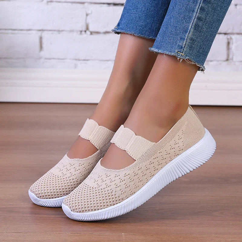 ComfortKnit Zomer Slip-On Sneakers