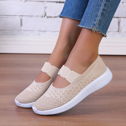 ComfortKnit Zomer Slip-On Sneakers
