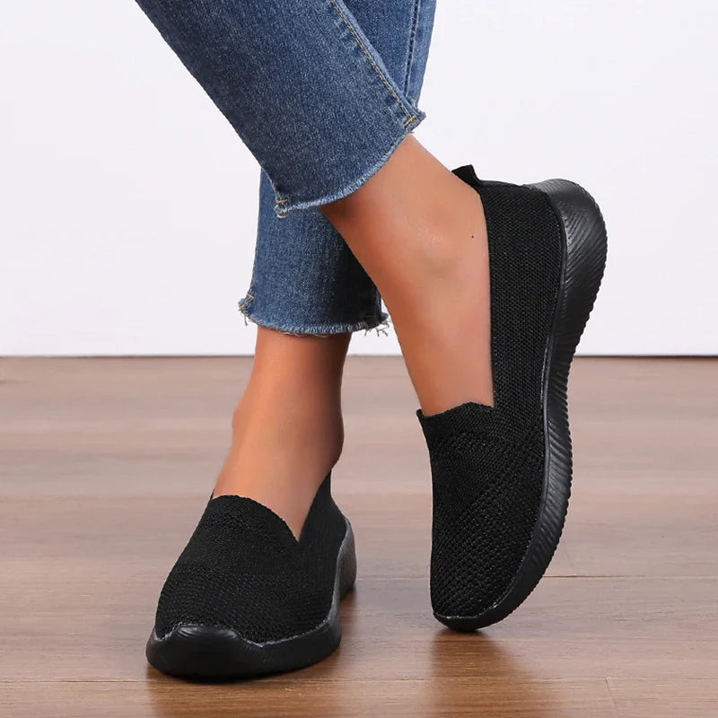 ComfortKnit Zomer Slip-On Sneakers