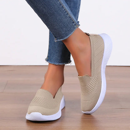 ComfortKnit Zomer Slip-On Sneakers
