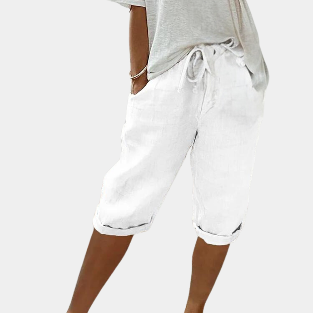 Ademende en flexibele shorts voor dames - Elara