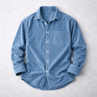 Adriano | Zacht Corduroy Regular Fit Heren Overhemd 5