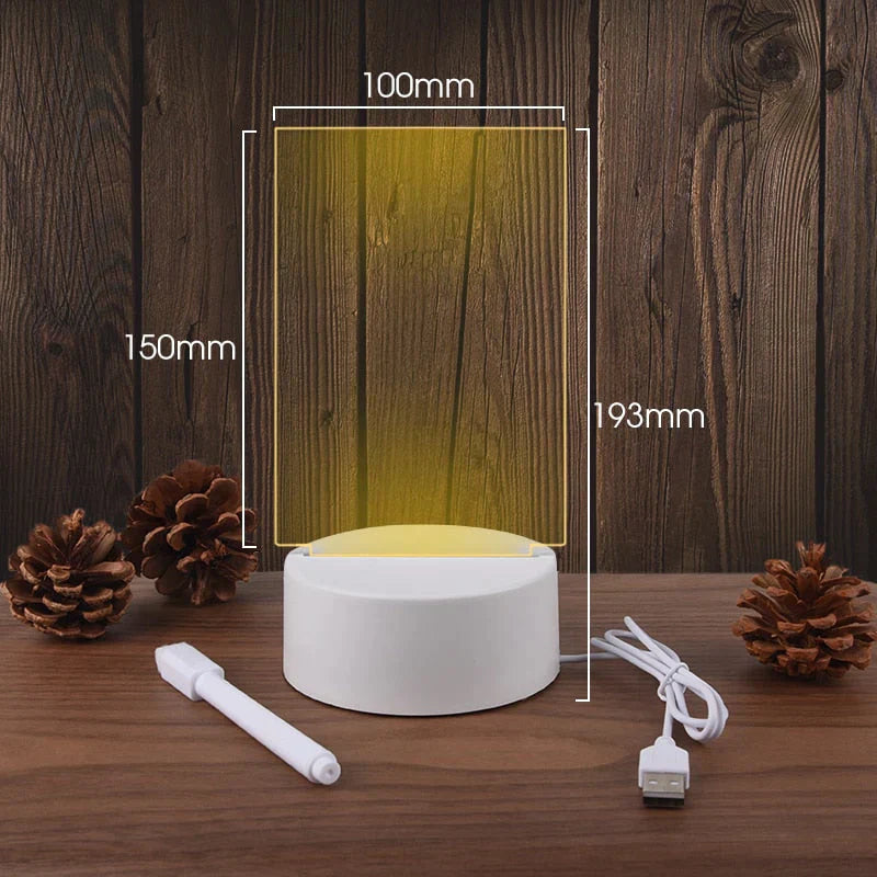 Nachtlamp Met Veranderbaar Design