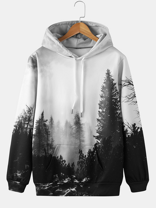 Aidan | Stylish Nature-Inspired Men’s Hoodie 0