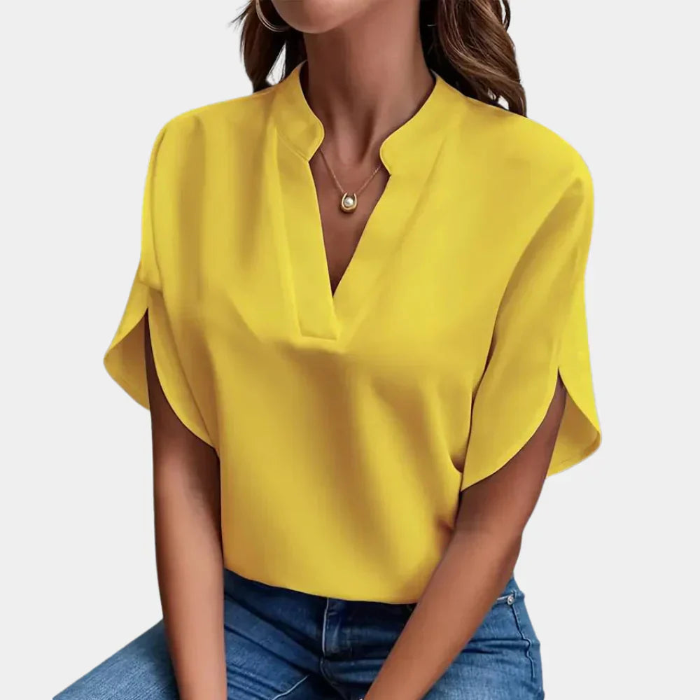 Vrouwen Zomerblouse Luchtig en Los