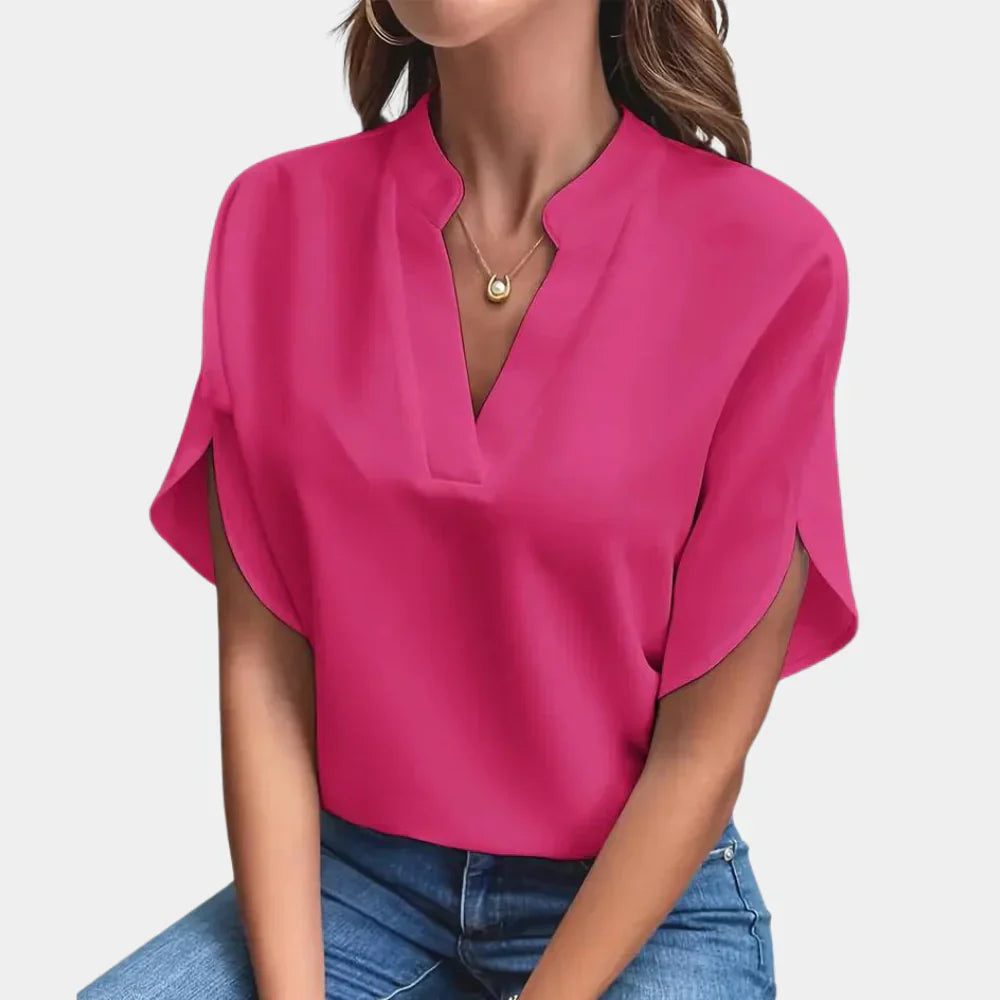 Vrouwen Zomerblouse Luchtig en Los