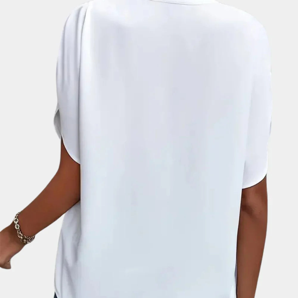 Vrouwen Zomerblouse Luchtig en Los
