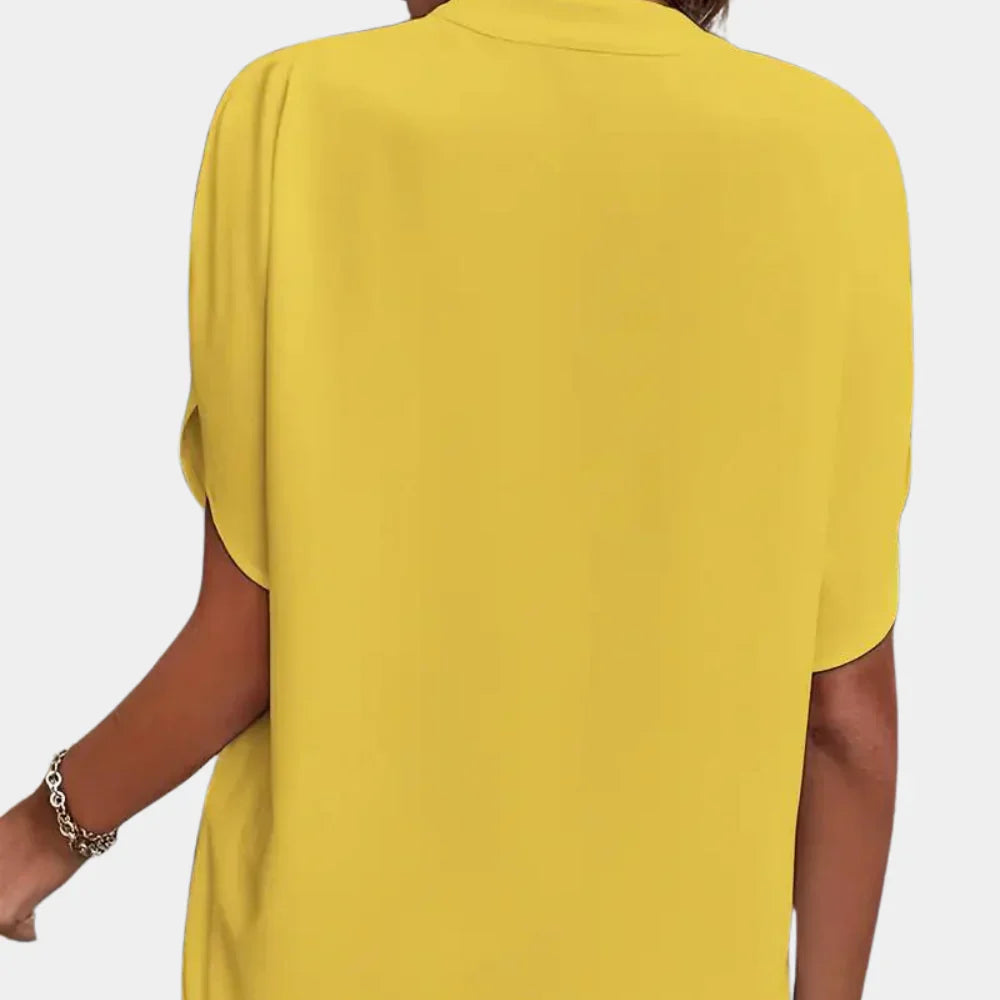 Vrouwen Zomerblouse Luchtig en Los
