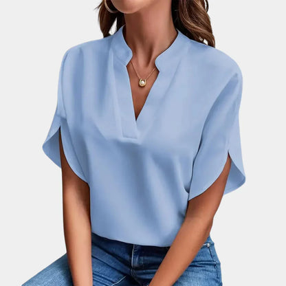 Vrouwen Zomerblouse Luchtig en Los