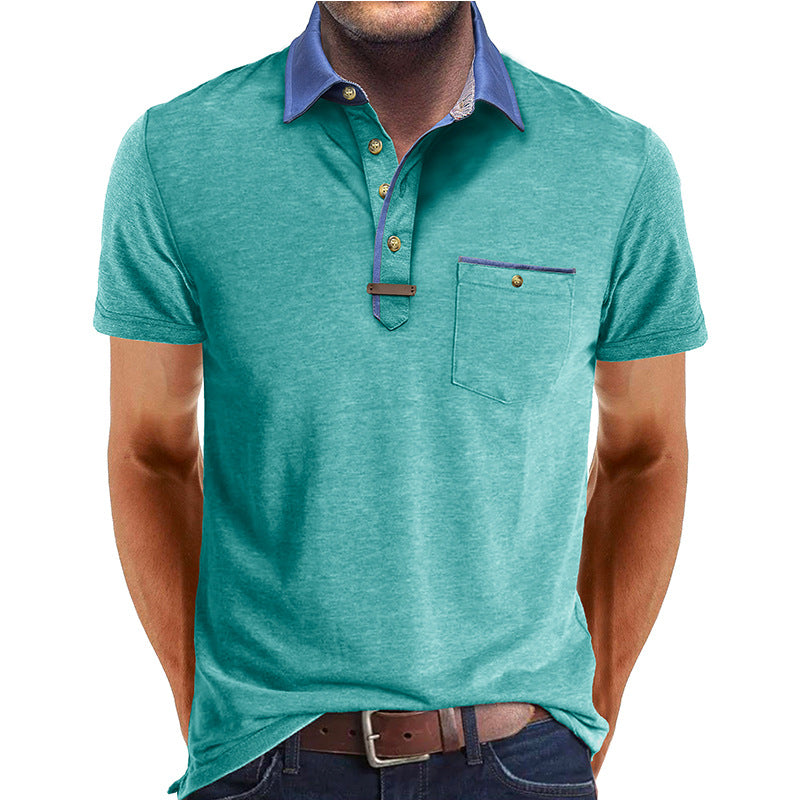 Alden | Heren Poloshirt – Modieuze Kraag, Praktische Borstzak & Ademend 11