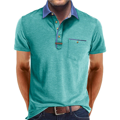 Alden | Heren Poloshirt – Modieuze Kraag, Praktische Borstzak & Ademend 11