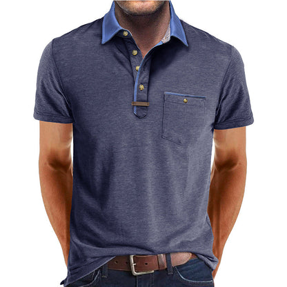 Alden | Heren Poloshirt – Modieuze Kraag, Praktische Borstzak & Ademend 6