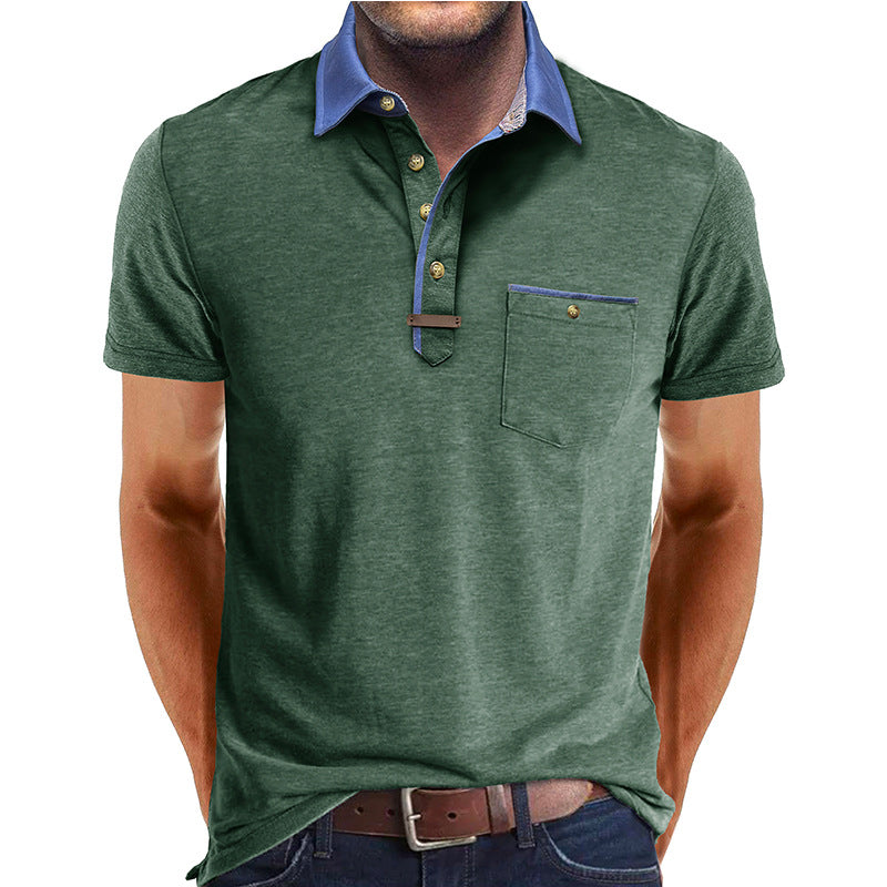 Alden | Heren Poloshirt – Modieuze Kraag, Praktische Borstzak & Ademend 7