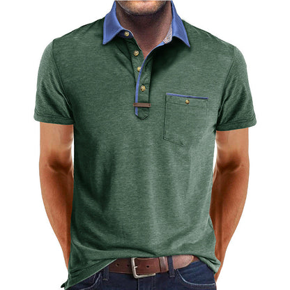 Alden | Heren Poloshirt – Modieuze Kraag, Praktische Borstzak & Ademend 7
