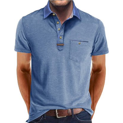 Alden | Heren Poloshirt – Modieuze Kraag, Praktische Borstzak & Ademend 9