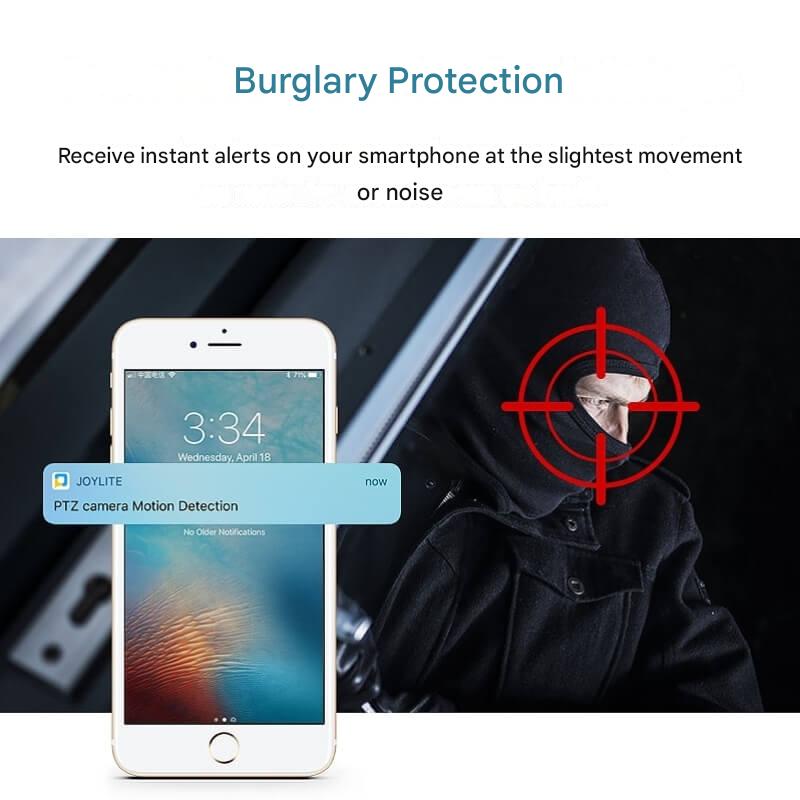 WiFi Binnencamera Roterend met Nightvision