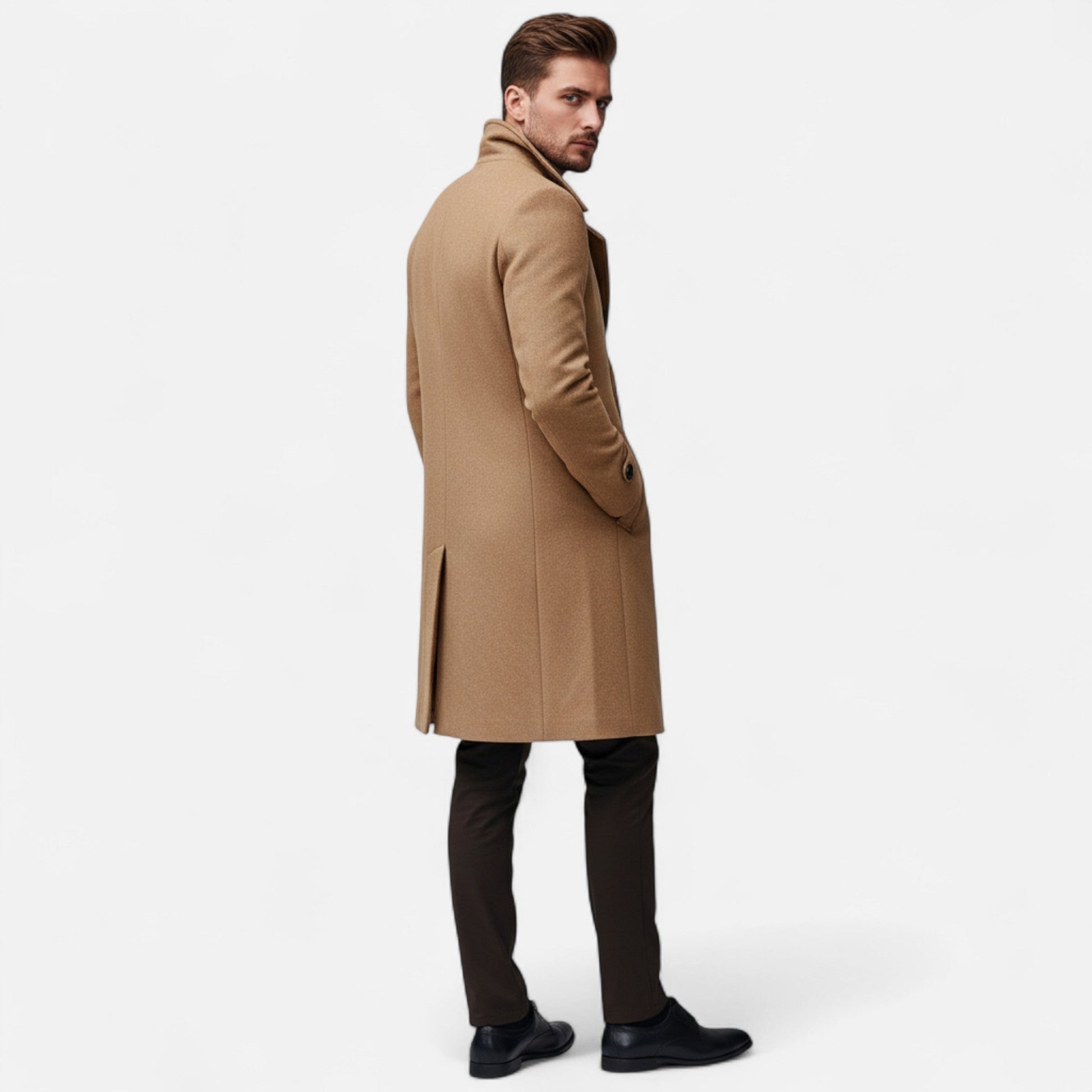 Alessio | Cappotto Lungo Elegante e Raffinato da Uomo 2