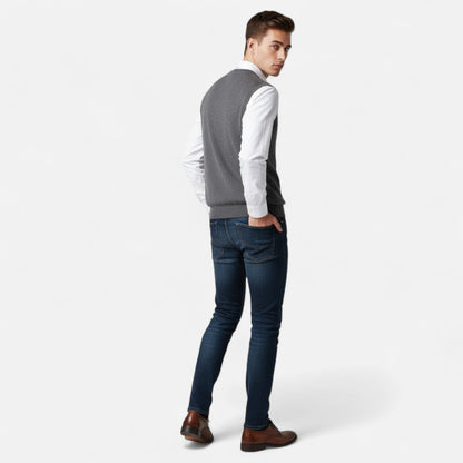 Alessio | Gilet Elegante in Lana Merino 2