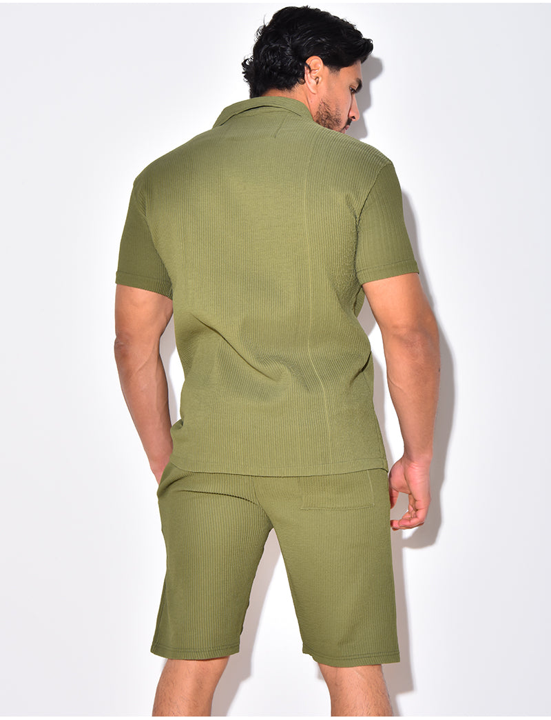 Heren Zomerset Casual Matteo Korte Broek - Mode Vibes