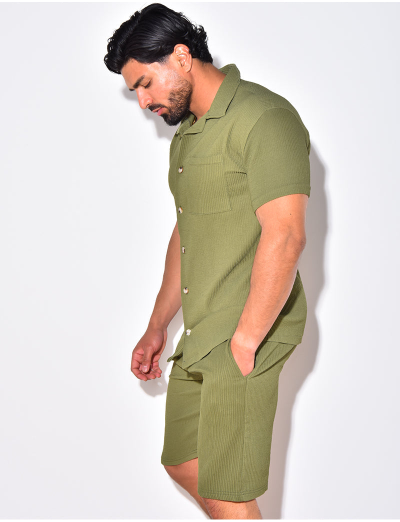 Heren Zomerset Casual Matteo Korte Broek