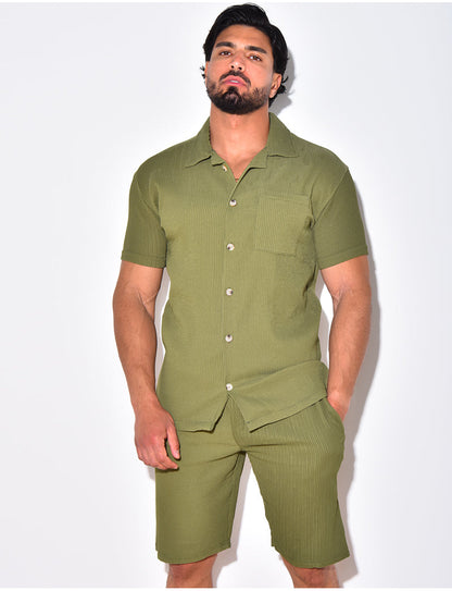 Heren Zomerset Casual Matteo Korte Broek
