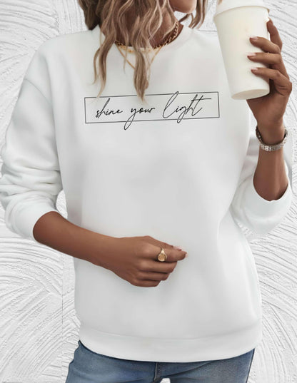 Dames Oversized Sweater Ronde Hals Zacht en Warm