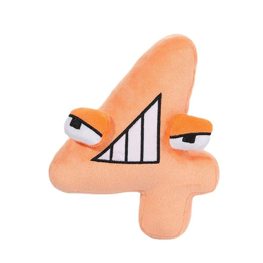 Zachte Knuffel in de vorm van Getallen
