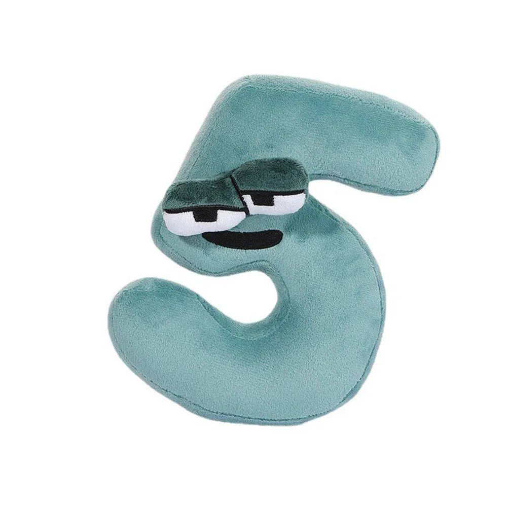 Zachte Knuffel in de vorm van Getallen