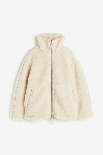 Alyssa | Dames Oversized Fleecejack – Zacht, Warm & Casual 3