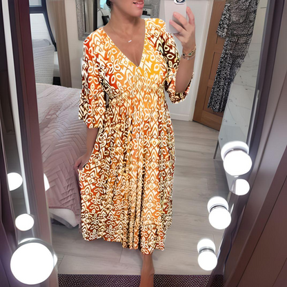 Amara | Uitlopende Silhouet & V-hals Jurken Zomer 2