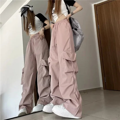 Retro Zomer Werkbroek Hoge Taille