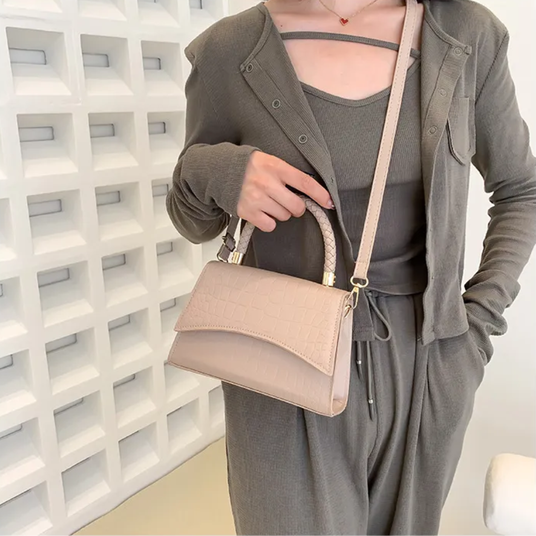 Dame Handtas Met Bovenhandvat en Ruim Interieur