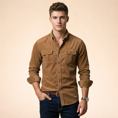 Andreas | Elegant en comfortabel slim-fit overhemd 1