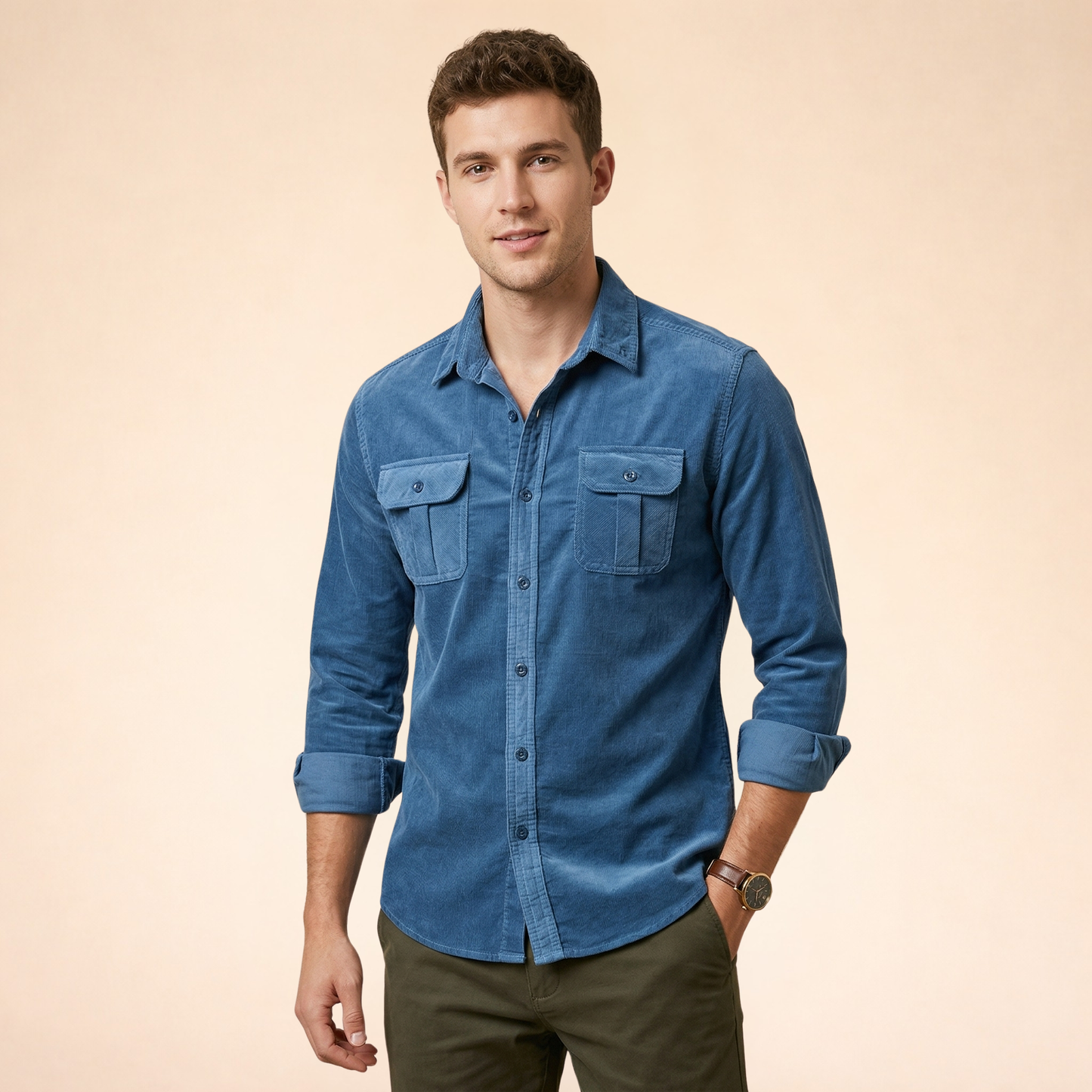 Andreas | Elegant en comfortabel slim-fit overhemd 4
