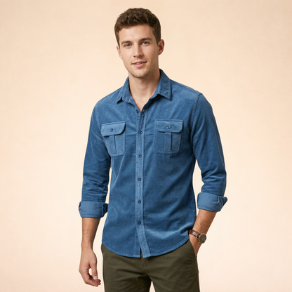 Andreas | Elegant en comfortabel slim-fit overhemd 4