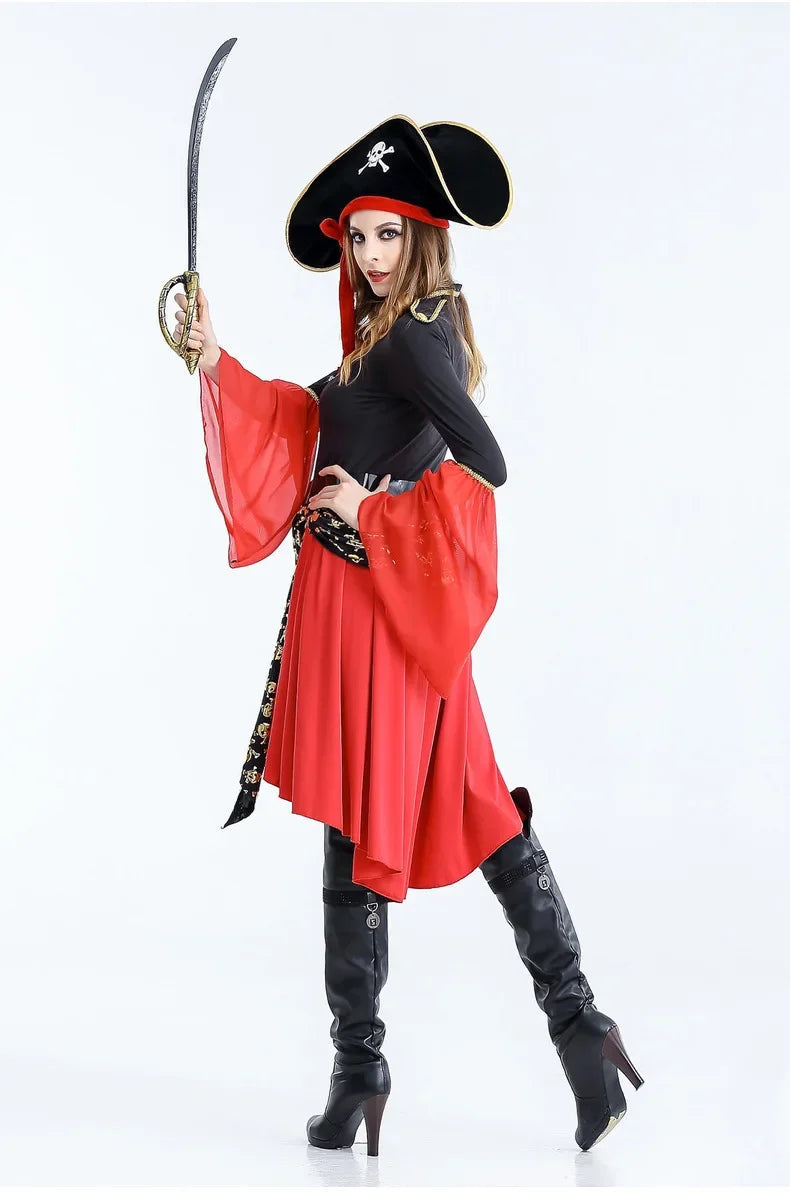 Angelica | Halloween elegante piratenjurk en thema feesten